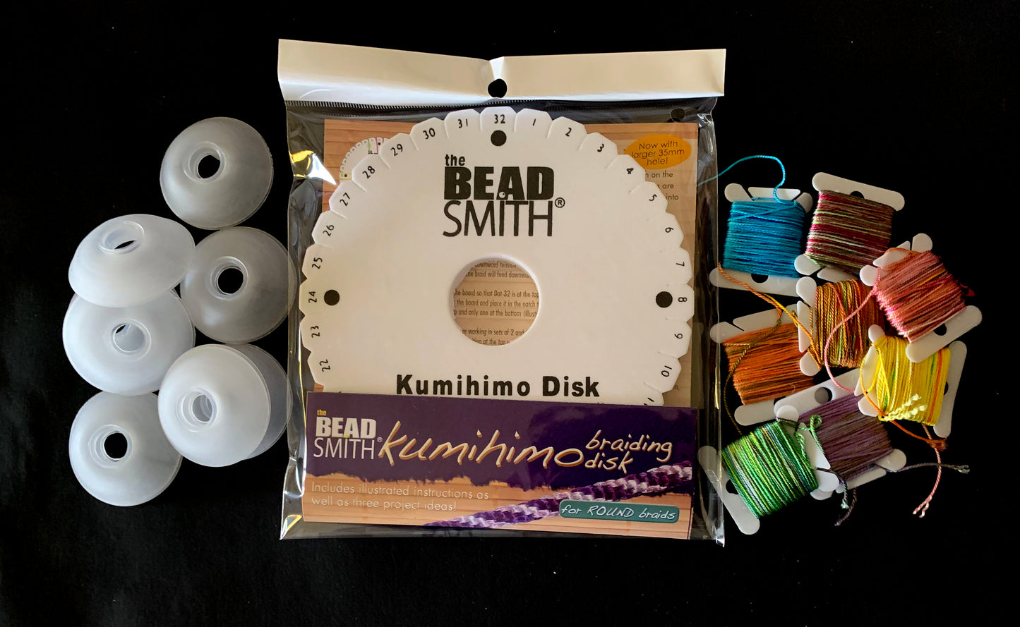 Kumihimo Round Disk Kit