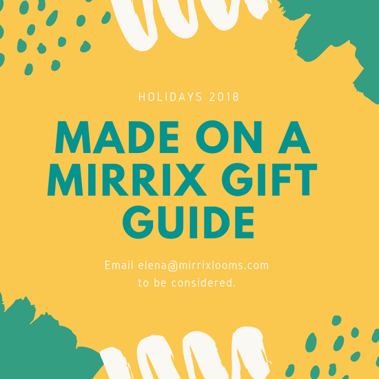 Made on a Mirrix Gift Guide: Submit Your Handmade Items, Classes, etc.