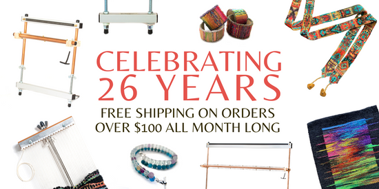 Celebrating 26 Years: Free Shipping on Orders Over $100 All Month Long