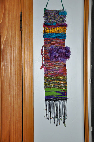 Saori-Inspired Weaving on a Mirrix Loom