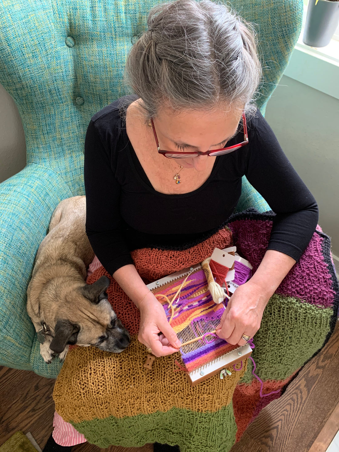 How to Weave a Simple Tapestry – Mirrix Looms