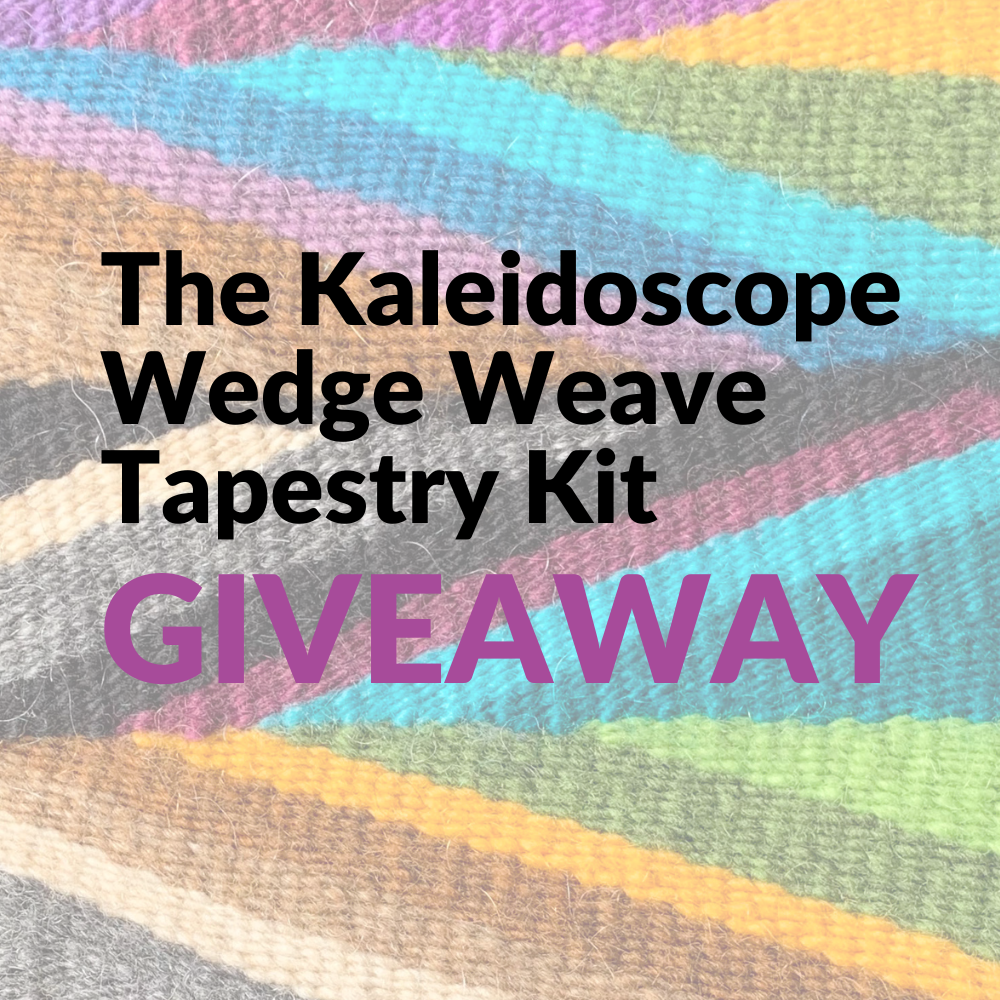 Win a Kaleidoscope Wedge Weave Tapestry Kit