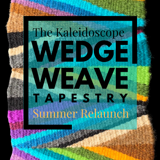 The Kaleidoscope Wedge Weave Tapestry Summer Relaunch