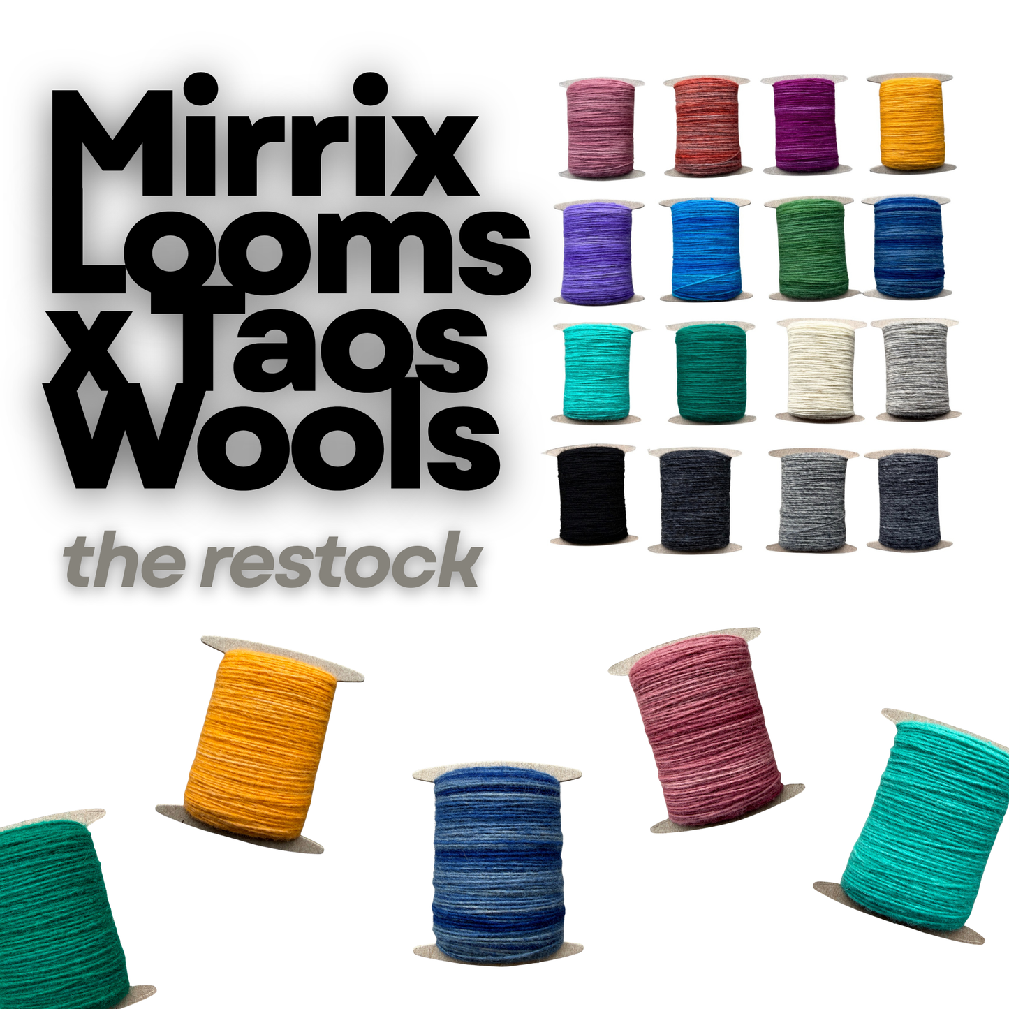 Taos Wools x Mirrix Looms Collab RESTOCK!