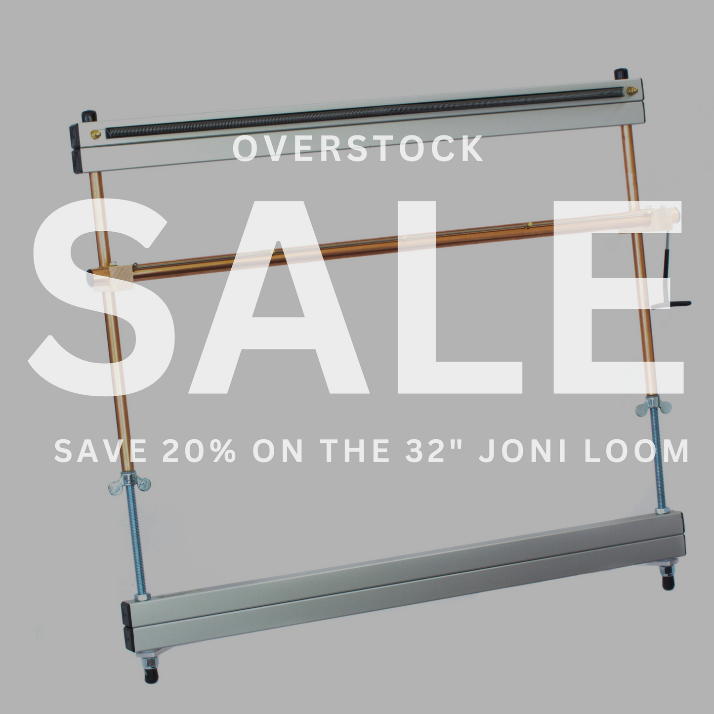 32" Joni Loom Overstock Sale