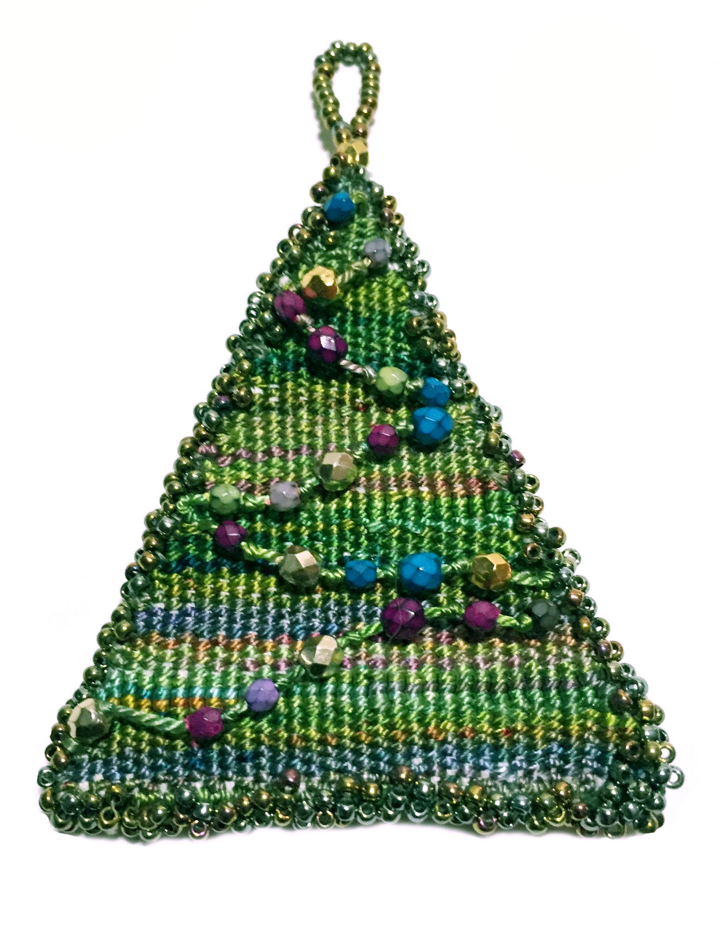 Free Project: Tapestry Tree Holiday Ornament