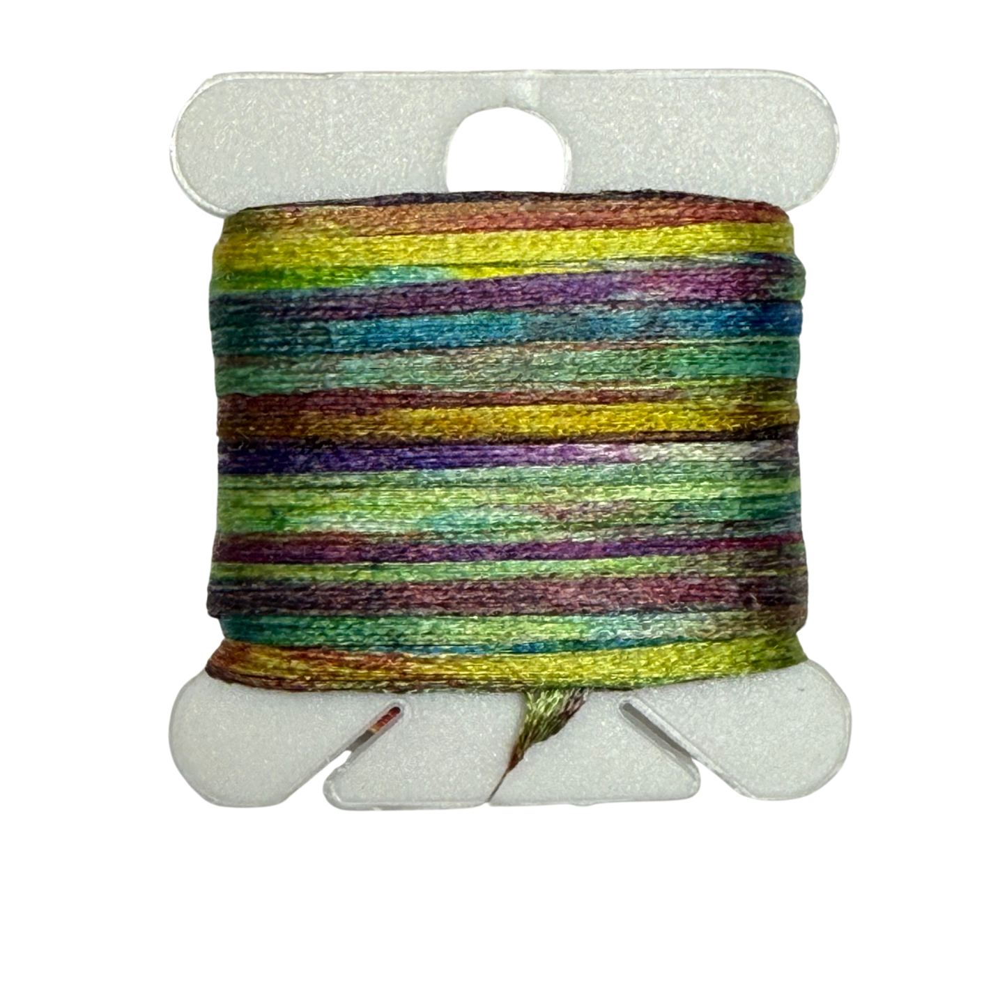 Gima Silk Tape Individual Hand-Painted Bobbins: Color Thirteen