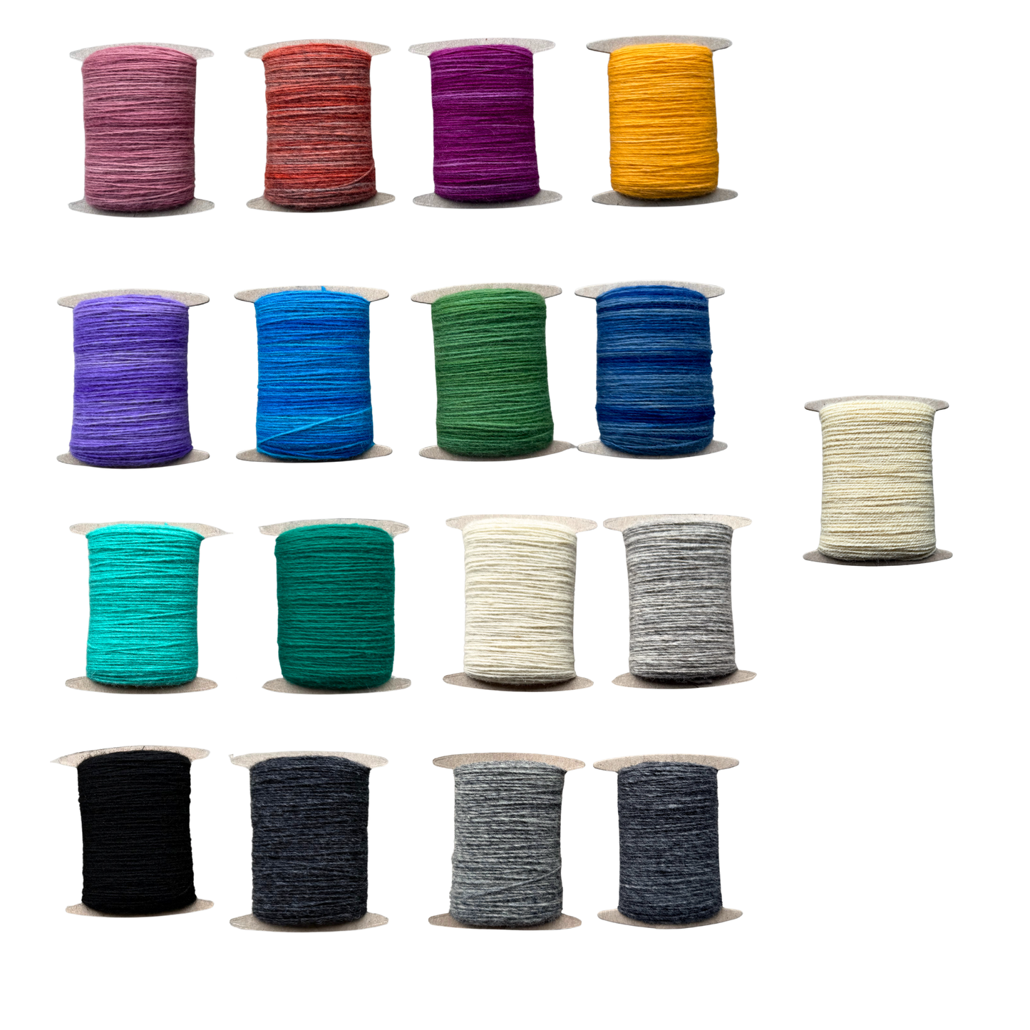 The Taos Wools x Mirrix Looms Yarn Kits