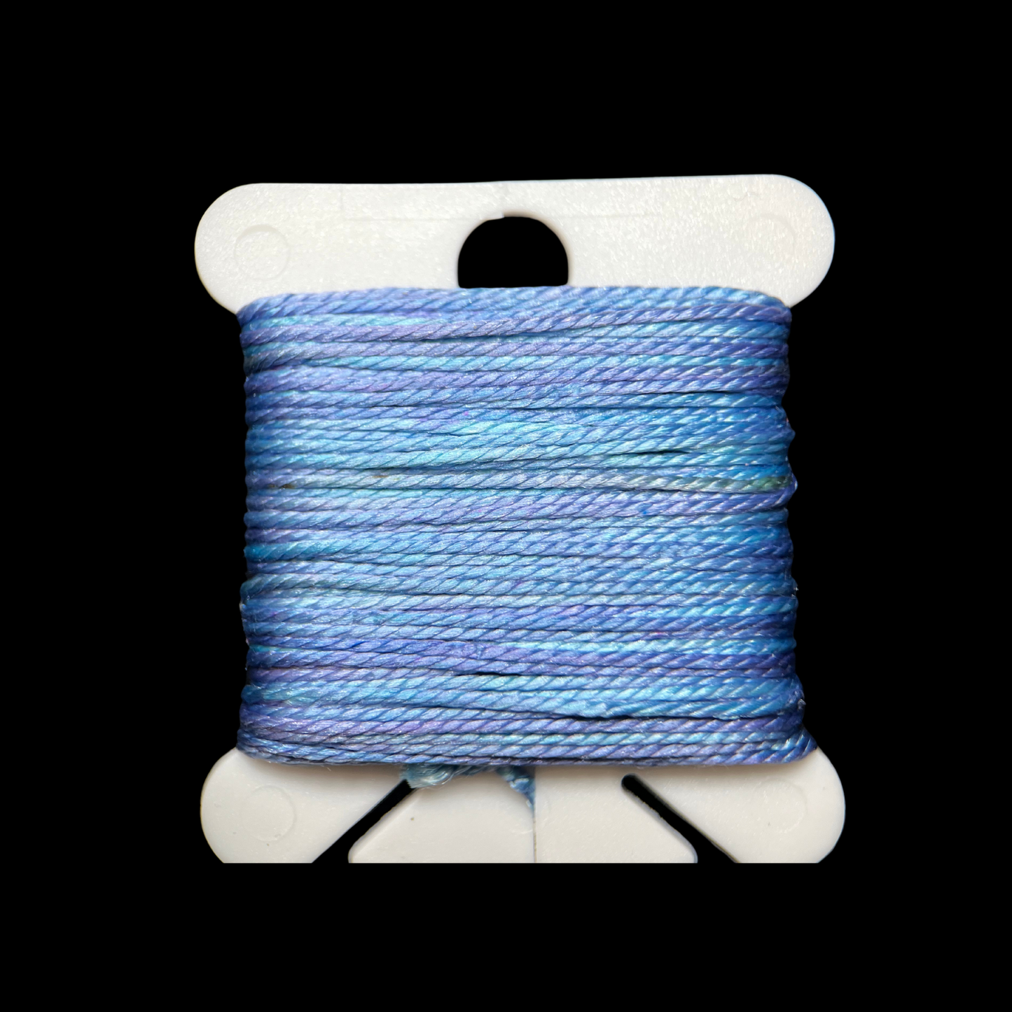 Individual Bobbins of Hand-Painted Silk: Color Twenty-Three