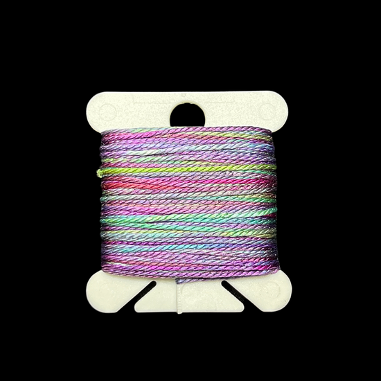 Individual Bobbins of Hand-Painted Silk: Color Twenty-Six