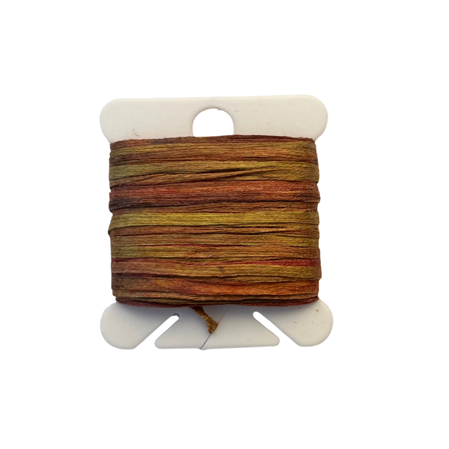 Gima Silk Tape Individual Hand-Painted Bobbins: Color Twenty-Six