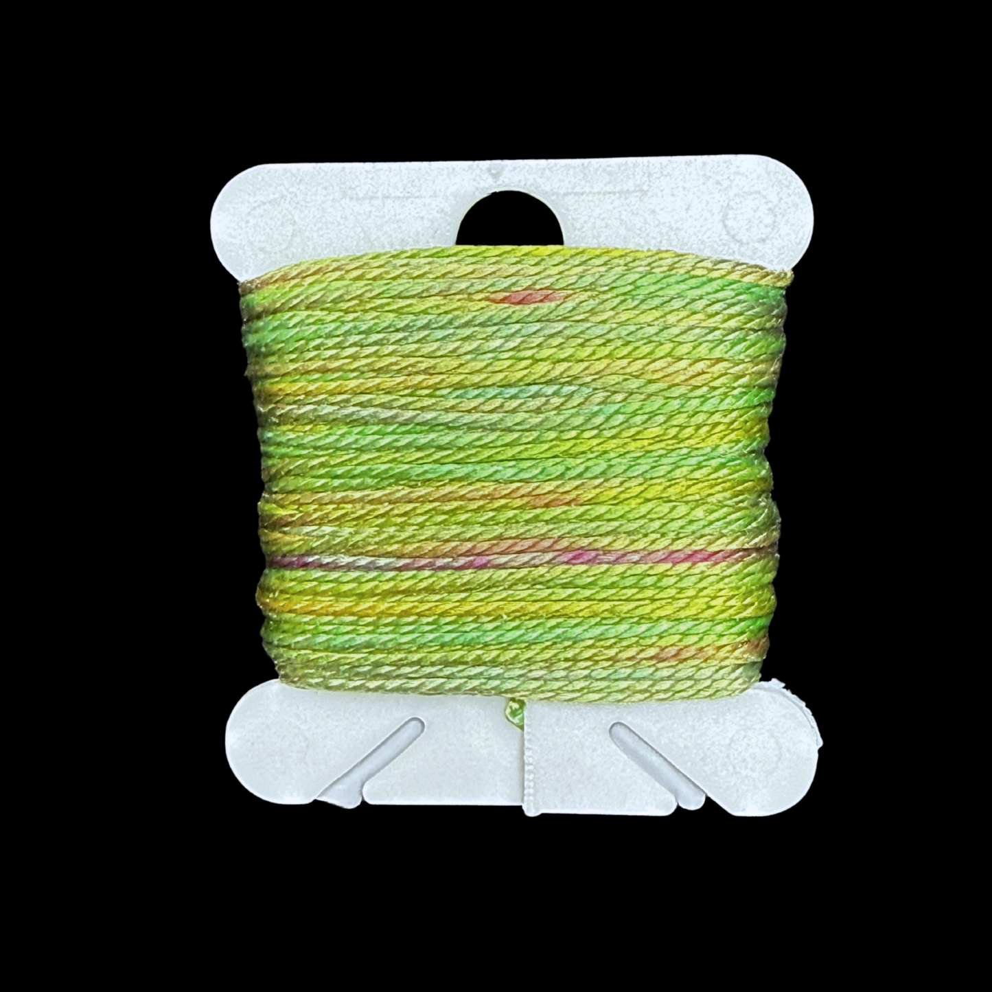 Individual Bobbins of Hand-Painted Silk: Color Thirty-Seven