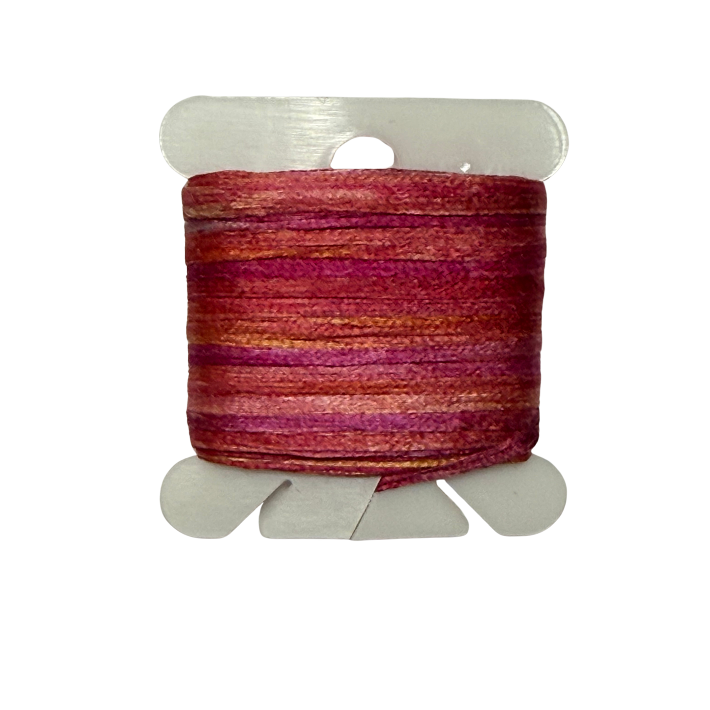 Gima Silk Tape Individual Hand-Painted Bobbins: Color Six