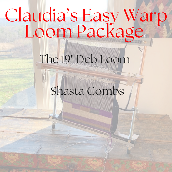 Holidays 2024 Claudia’s Easy Warp Loom Package