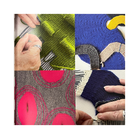Tapestry with Pulled Warp