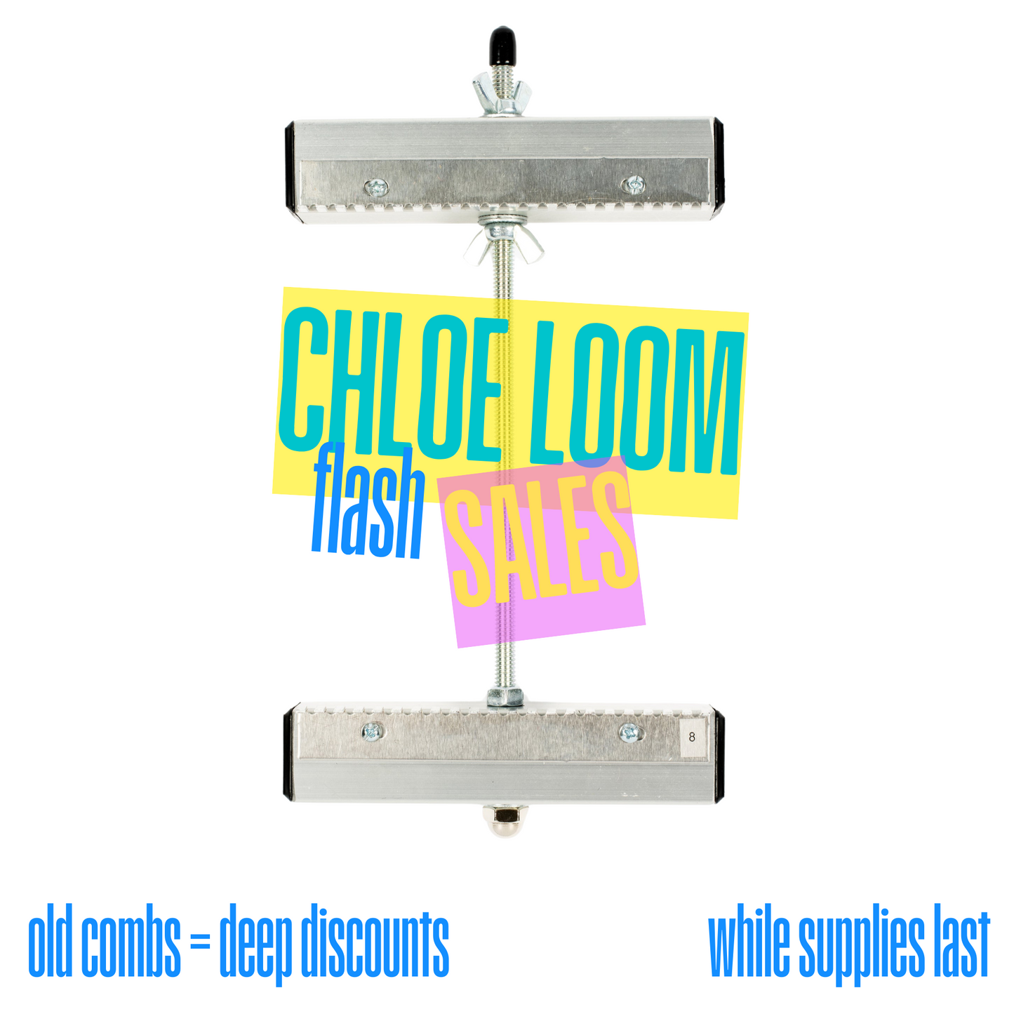 The 5" Chloe Pocket Loom with 12 Dent Combs (FLASH SALE)