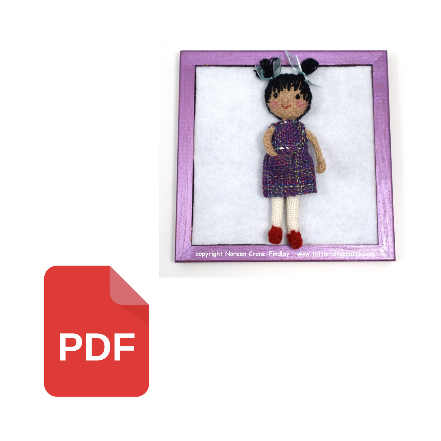 Load image into Gallery viewer, The Lily Doll Pocket Pinafore Dress Instructional .PDF
