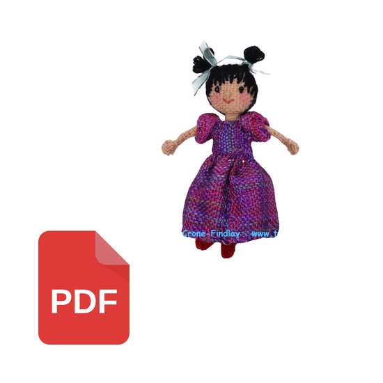The Lily Doll Party Dress Instructional .PDF