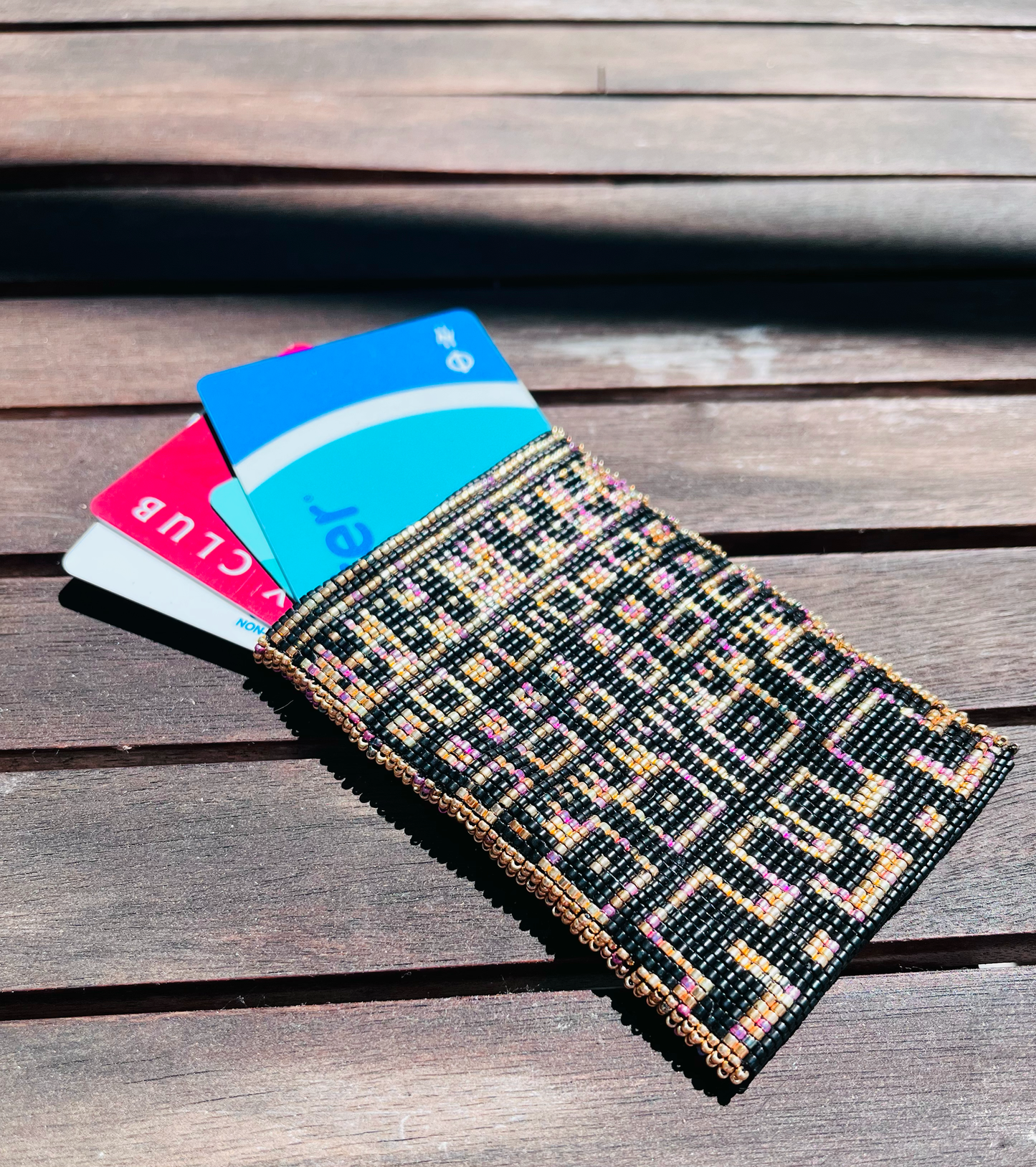 credit card binding The Viki Beaded Credit Card Case Kit – Mirrix Looms