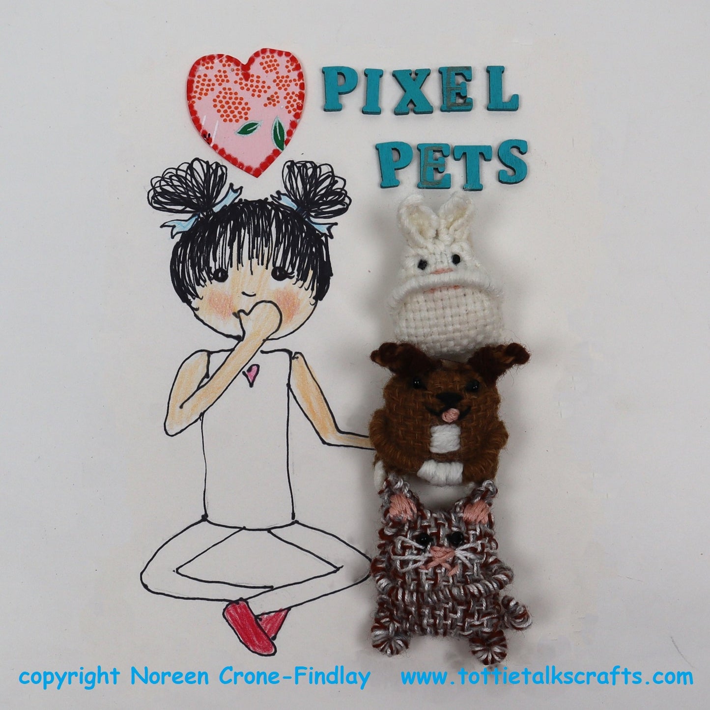 Load image into Gallery viewer, The Lily Doll Pixel Pets Kit
