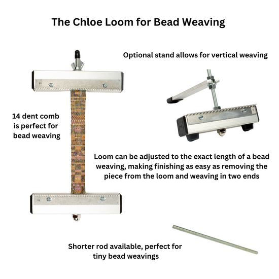 The Chloe Loom for bead weaving