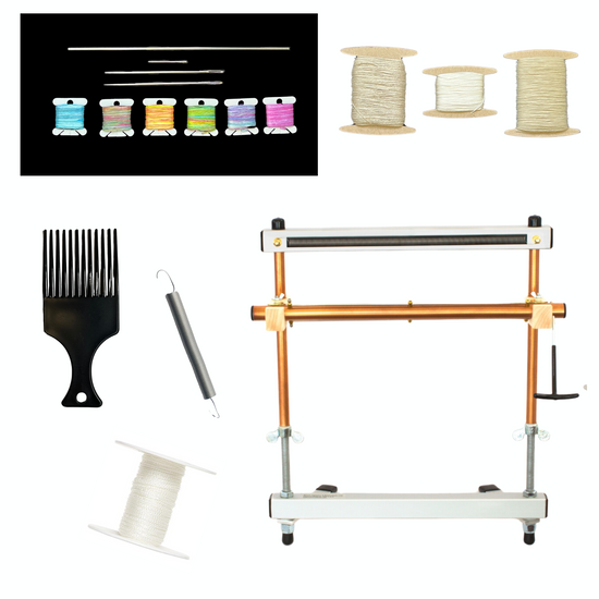 The French Knot Tapestry Loom Starter Package