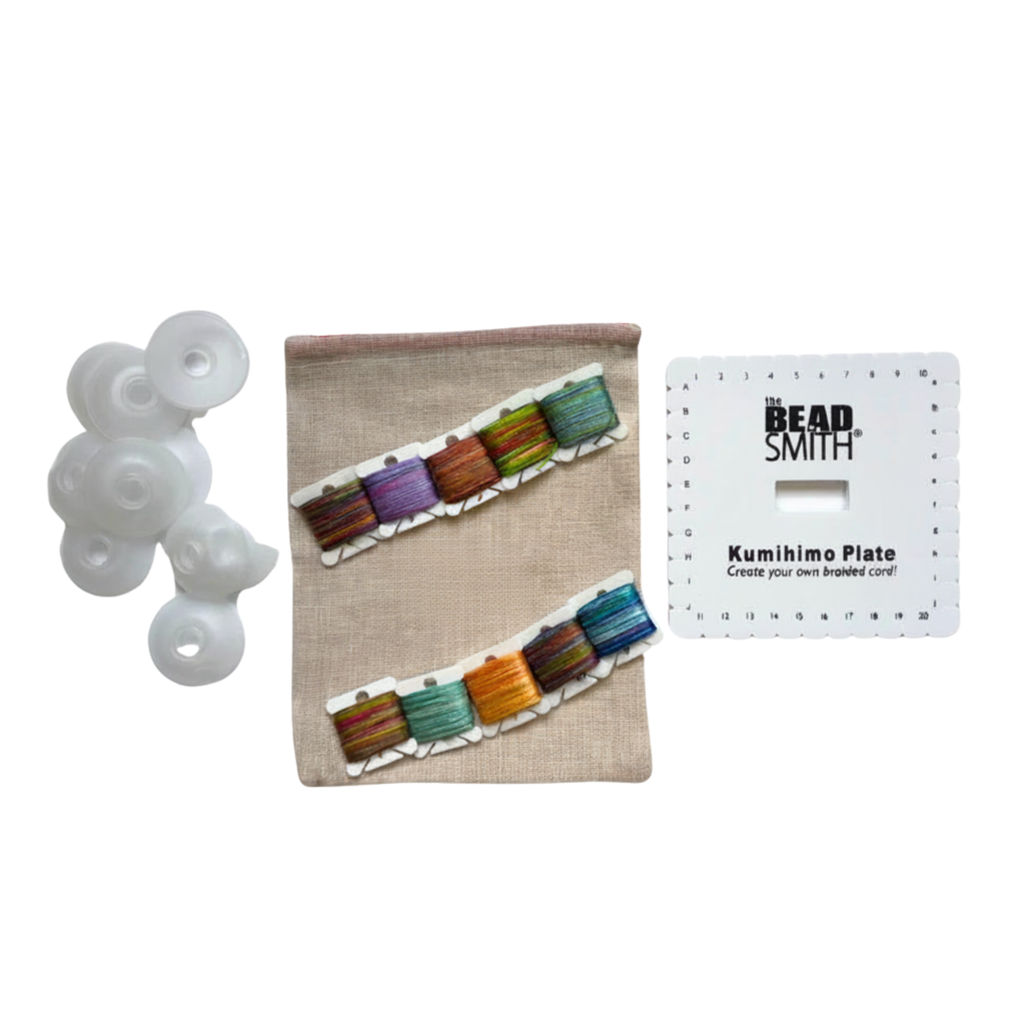 The Kumihimo Square Disk Kit Gift Package – Mirrix Looms