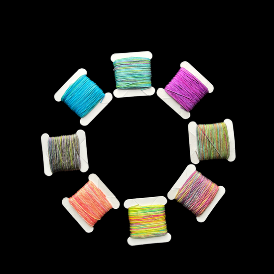 Load image into Gallery viewer, Vibrant Colored Silk Bobbins
