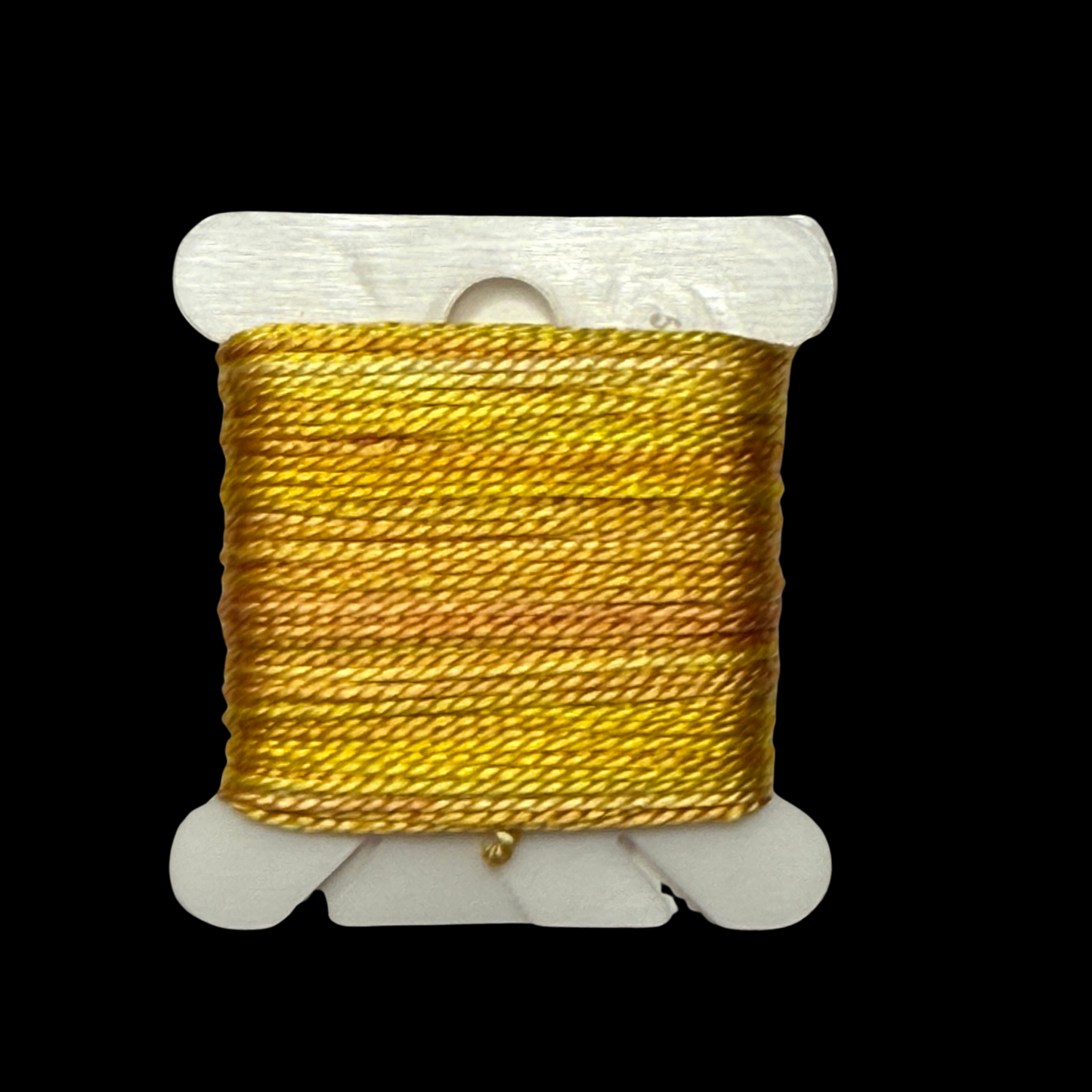 Individual Bobbins of Hand-Painted Silk: Color Fourteen