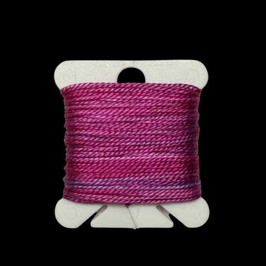 Individual Bobbins of Hand-Painted Silk: Color Twenty-Five