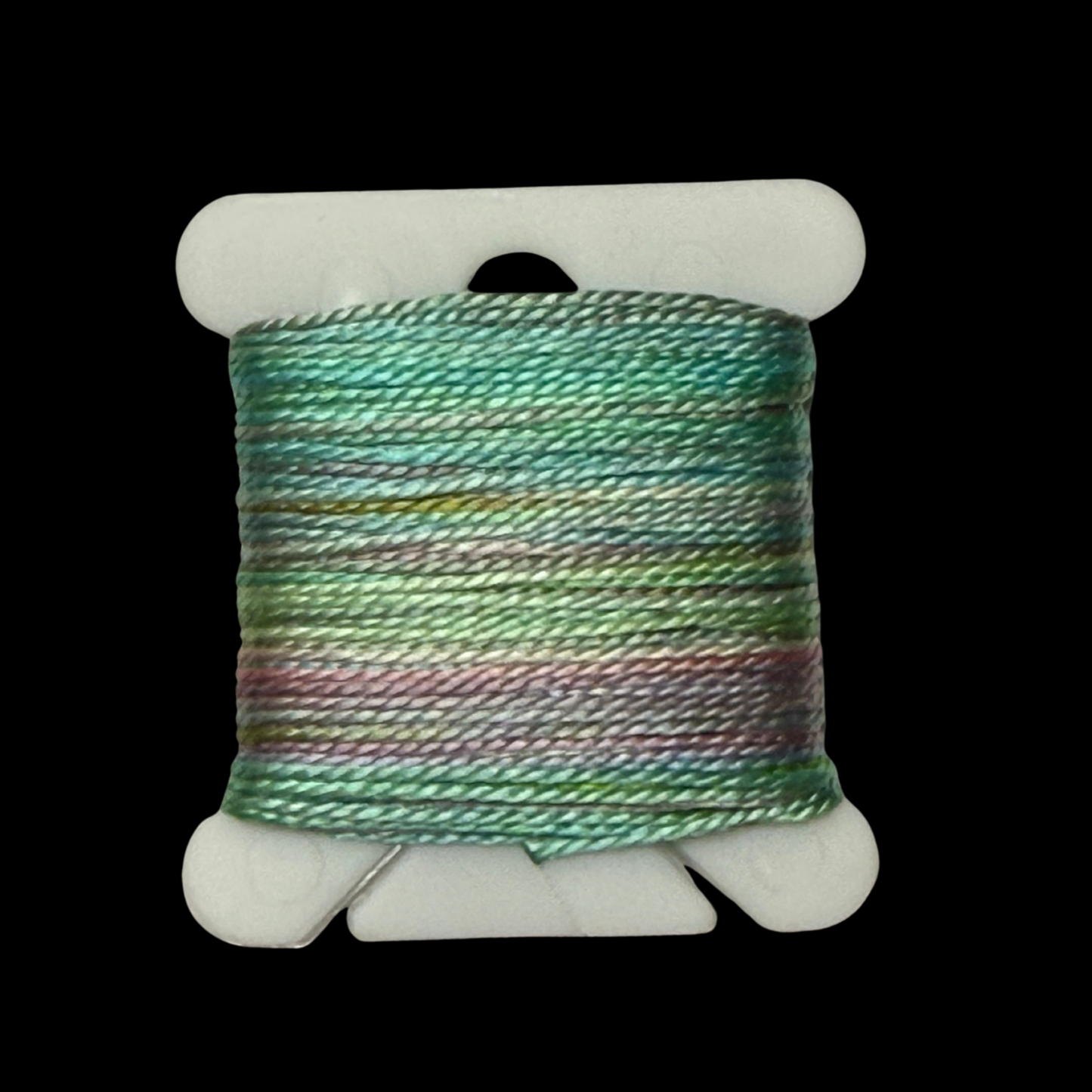 Individual Bobbins of Hand-Painted Silk: Color Twenty-Six