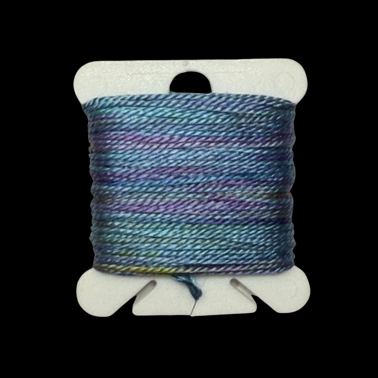 Individual Bobbins of Hand-Painted Silk: Color Thirty-Two