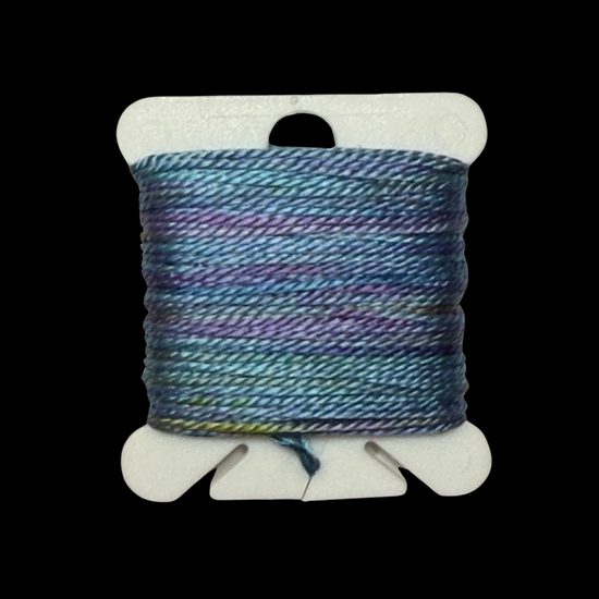 Individual Bobbins of Hand-Painted Silk: Color Thirty-Two