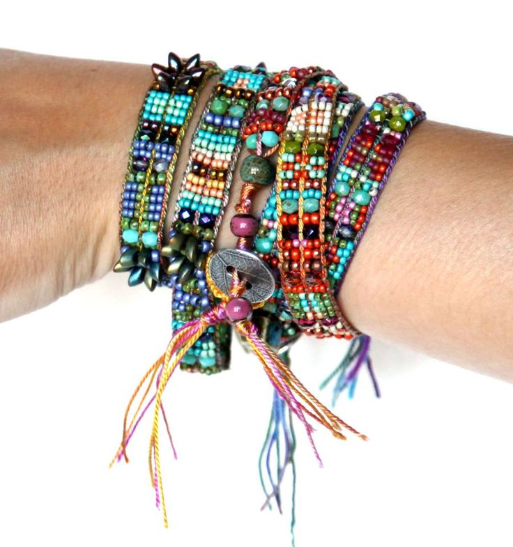 Crystal Bead Wrap Bracelet Kit – Mirrix Looms - Main Image