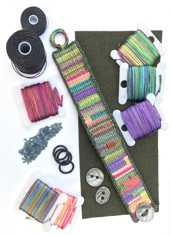 The Take-Your-Loom-Out-Of-The-Box Tapestry Bracelet Kit – Mirrix Looms