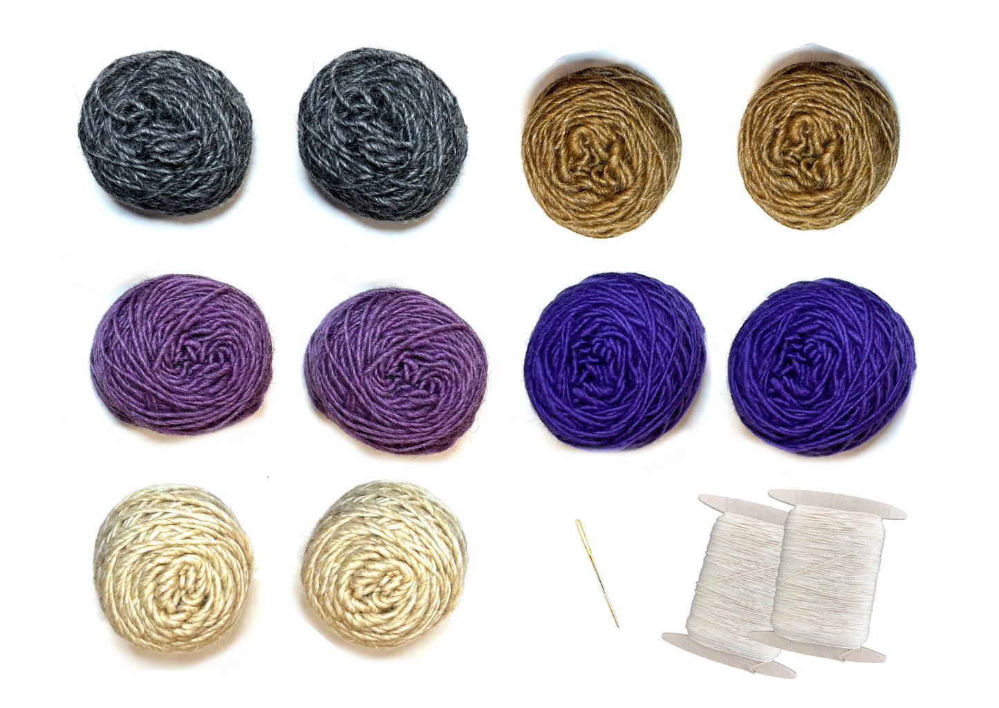 Cousin Easy Knitting Round Loom Kit 6/Pkg