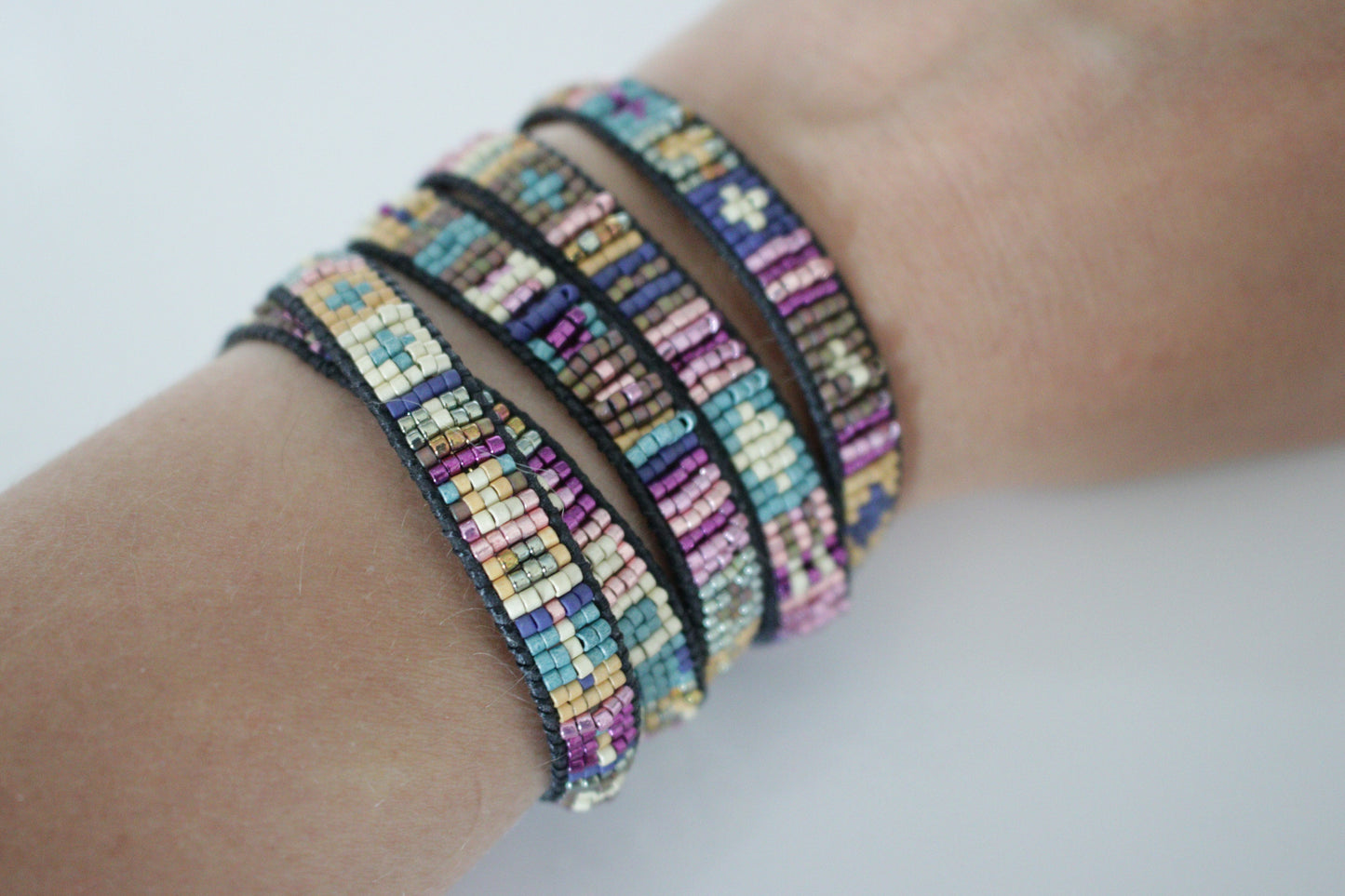 Yinkin Women's Multi Layer Wrap Bracelet