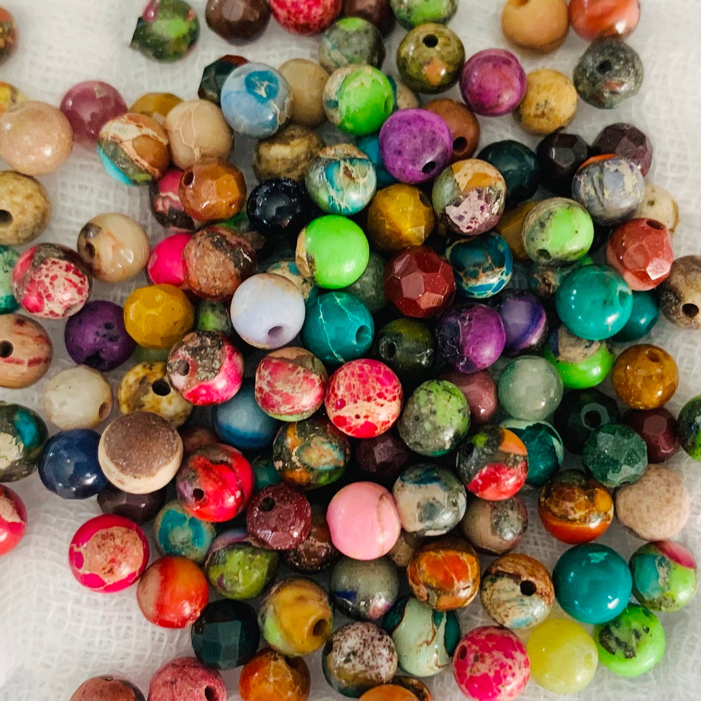30 grams of 4mm Stone Beads