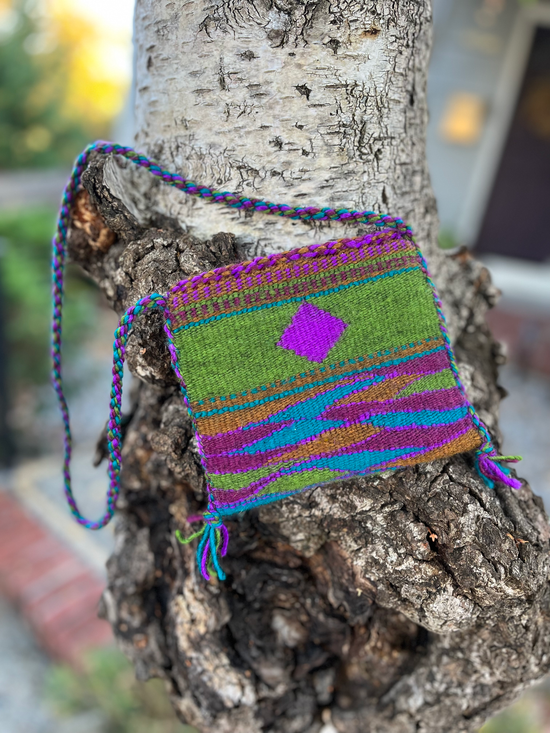 Online Handmade Crochet Woolen Round Bag At Graminarts App