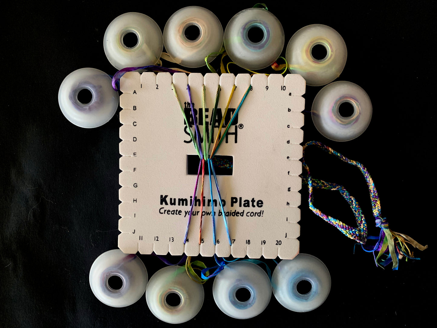 Kumihimo Loom Kit - Flat Braids - Florilegium