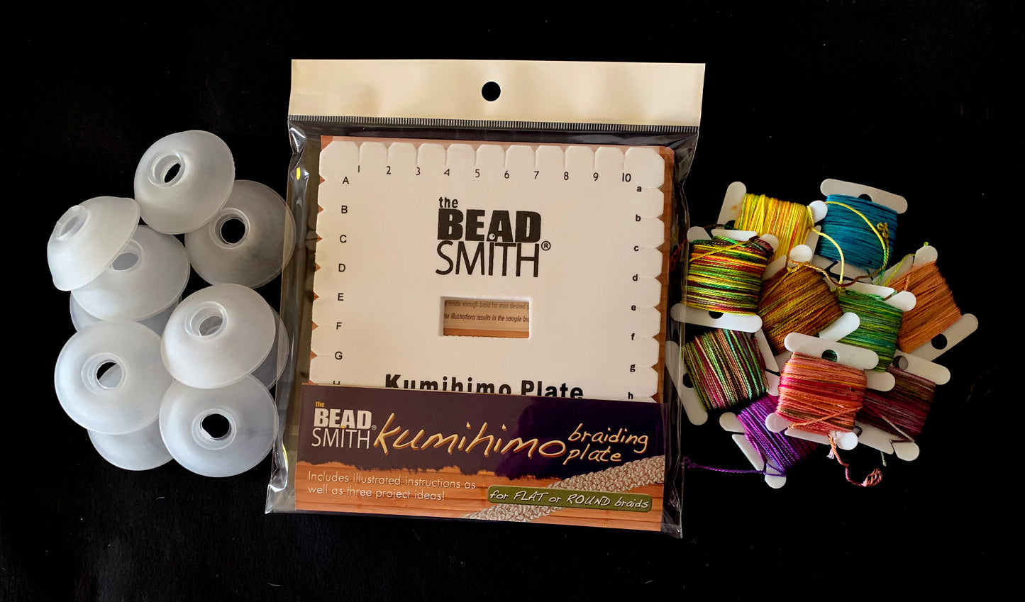 Kumihimo Disk Braiding Kit #1 – Craftgarden Beads
